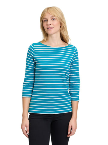 Betty Barclay Longsleeve turquoise/wit
