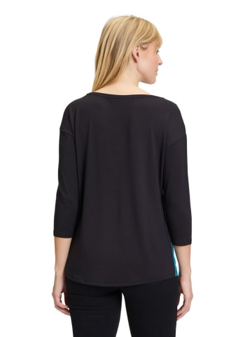 Betty Barclay Longsleeve in Schwarz/ Blau