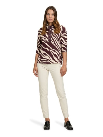 Betty Barclay Sweatshirt bruin/crème