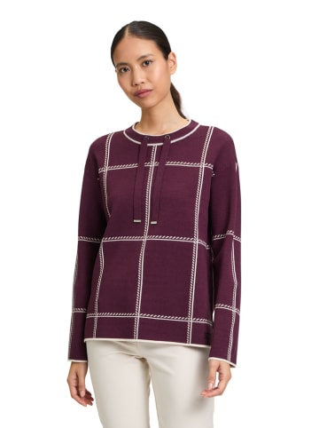 Betty Barclay Sweter w kolorze bordowym