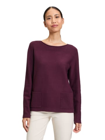 Betty Barclay Sweter w kolorze ciemnofioletowym