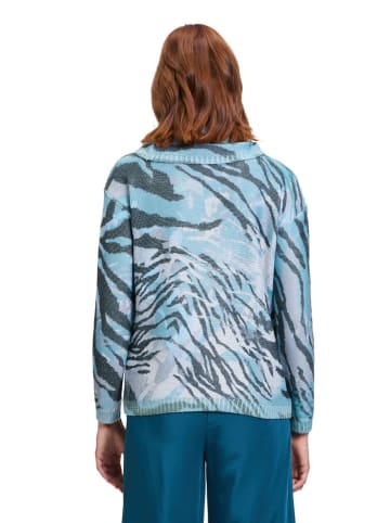 Betty Barclay Pullover in Hellblau/ Grau