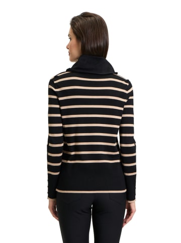 Betty Barclay Sweter w kolorze czarno-beżowym