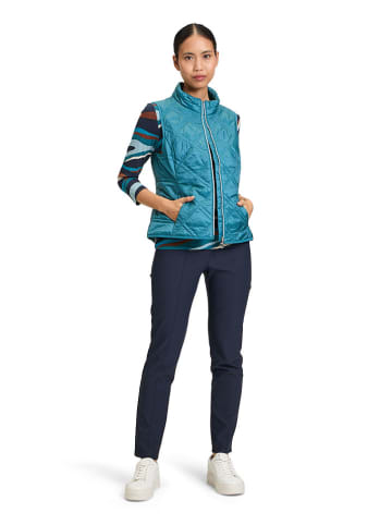 Betty Barclay Doorgestikte bodywarmer turquoise