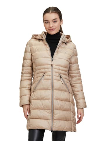 Betty Barclay Doorgestikte mantel beige