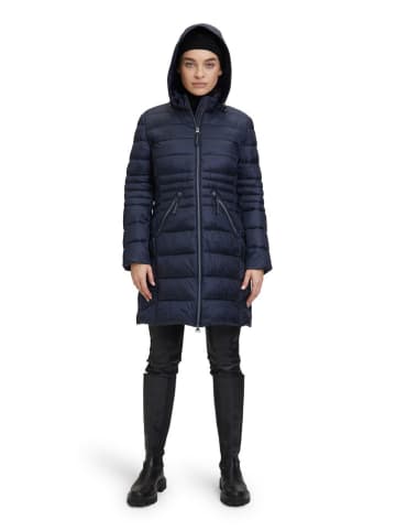 Betty Barclay Doorgestikte mantel donkerblauw