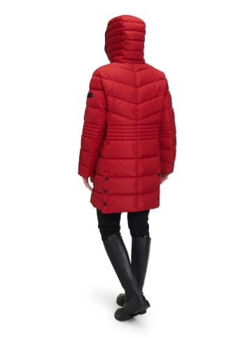 Betty Barclay Doorgestikte mantel rood