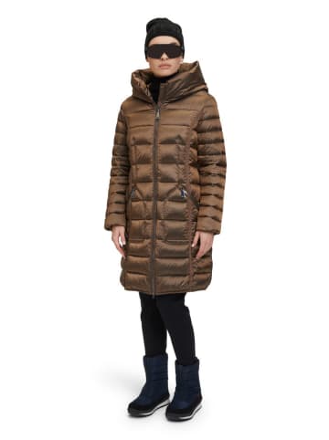 Betty Barclay Płaszcz pikowany w kolorze jasnobrązowym