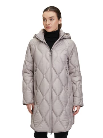 Betty Barclay Doorgestikte mantel beige