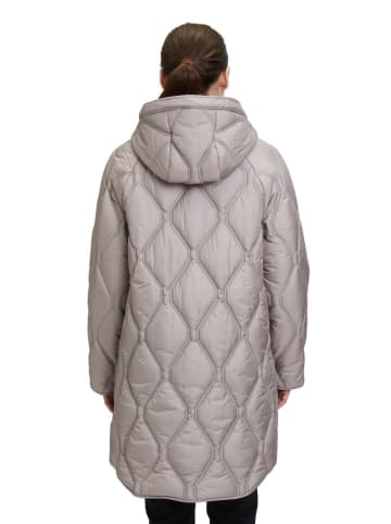 Betty Barclay Doorgestikte mantel beige