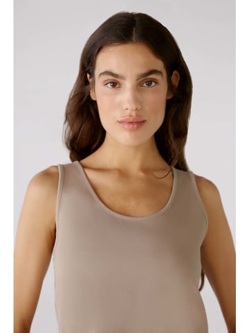 Oui Top w kolorze beżowym