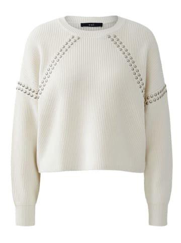 Oui Sweter w kolorze kremowym