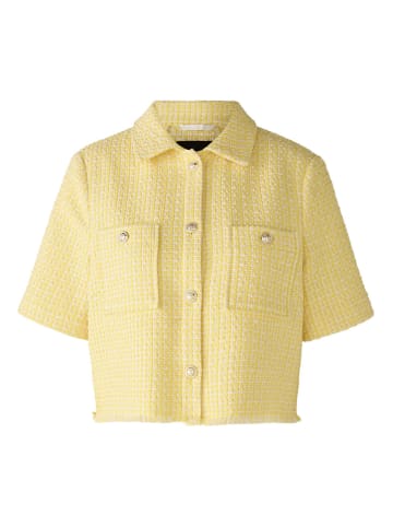 Oui Kurtka koszulowa w kolorze żółtym