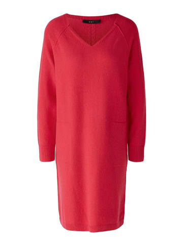 Oui Strickkleid in Rot