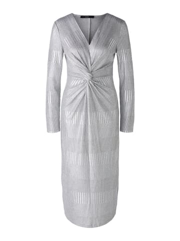 Oui Sukienka w kolorze srebrnym