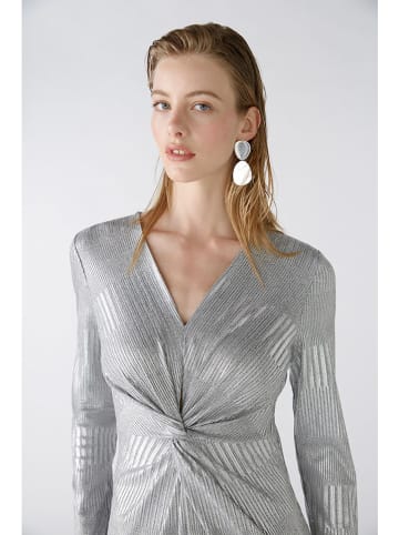 Oui Kleid in Silber