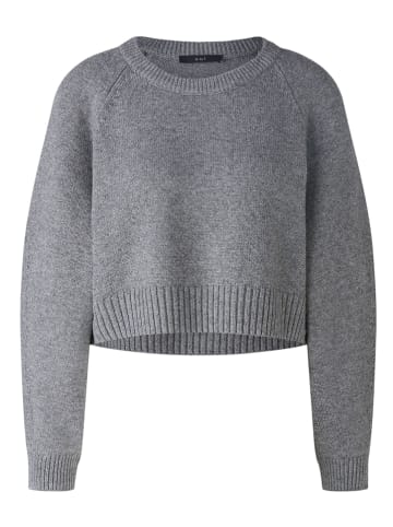 Oui Sweter w kolorze szarym