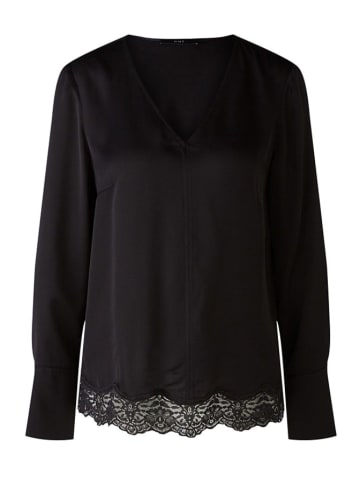 Oui Bluse in Schwarz