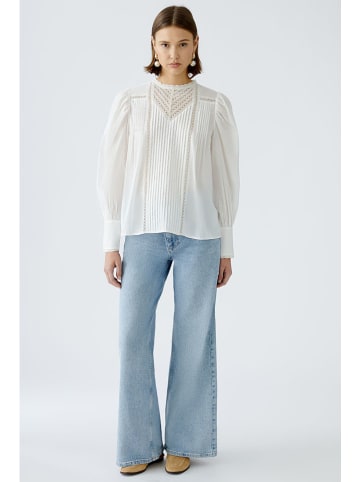 Oui Bluse in Weiß