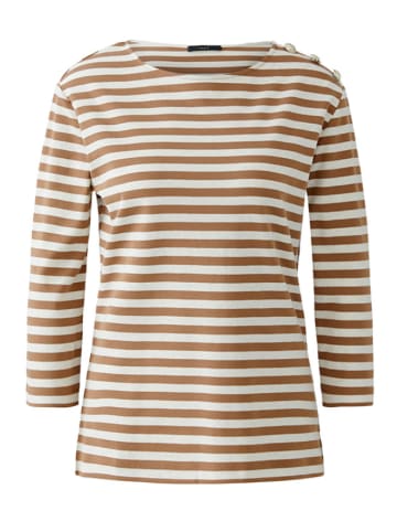 Oui Longsleeve in Camel/ Creme