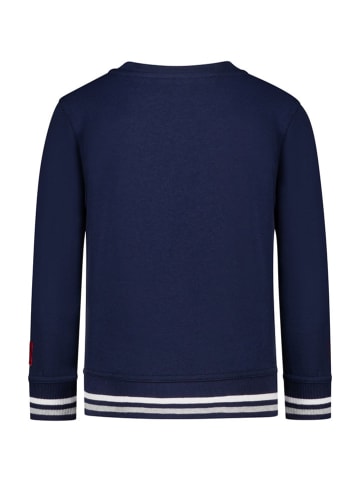 Salt and Pepper Sweatshirt "Truck" donkerblauw