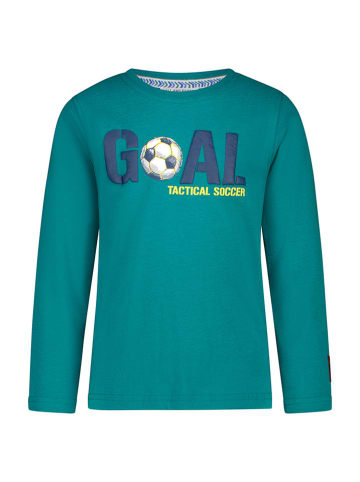 Salt and Pepper Longsleeve "Soccer" in Grün