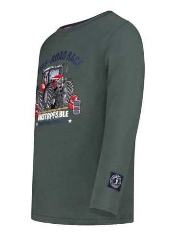 Salt and Pepper Longsleeve "Tractor" in Khaki