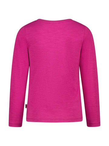 Salt and Pepper Longsleeve "Sequin horse" roze