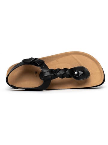 BACKSUN Teenslippers zwart