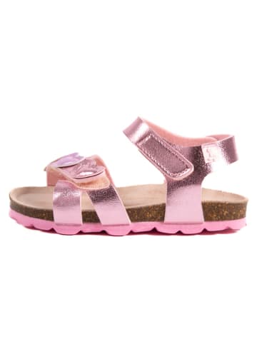 billowy Sandalen "Rosso" in Rosa