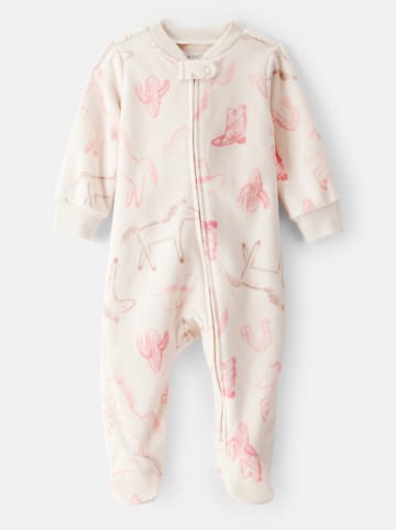 carter's Strampler in Creme/ Rosa