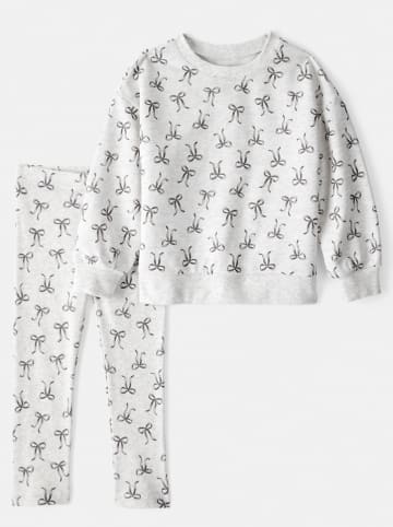 carter's 2-delige outfit antraciet/grijs