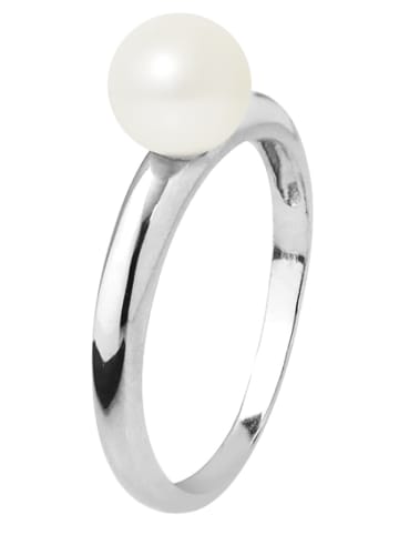 Pearl Addict Weißgold-Ring mit Süßwasserzuchtperle