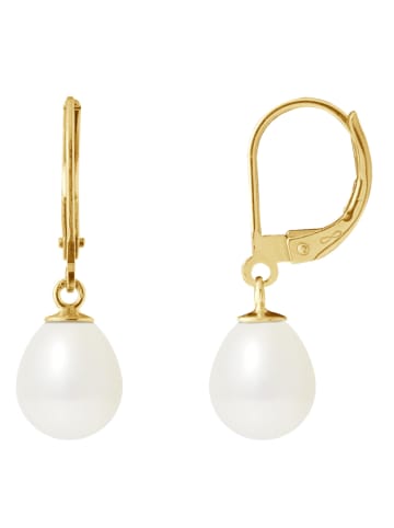 Pearl Addict Gold-Ohrhänger mit Perlen