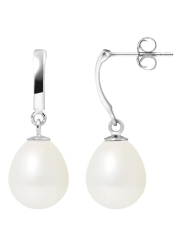 Pearl Addict Weißgold-Ohrstecker mit Süßwasserzuchtperlen