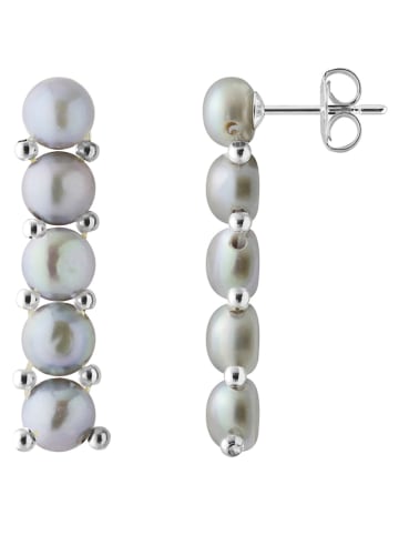 Pearl Addict Silber-Ohrstecker mit Perlen