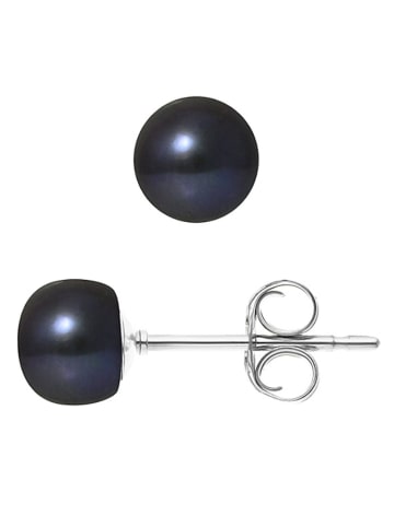 Pearl Addict Perlen-Ohrstecker in Dunkelblau