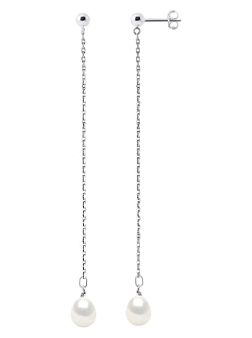 Pearl Addict Silber-Ohrstecker mit Perlen