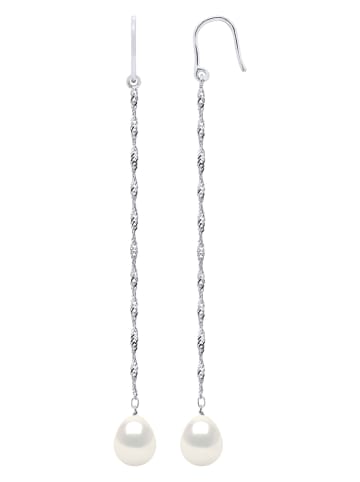 Pearl Addict Silber-Ohrhänger mit Perlen