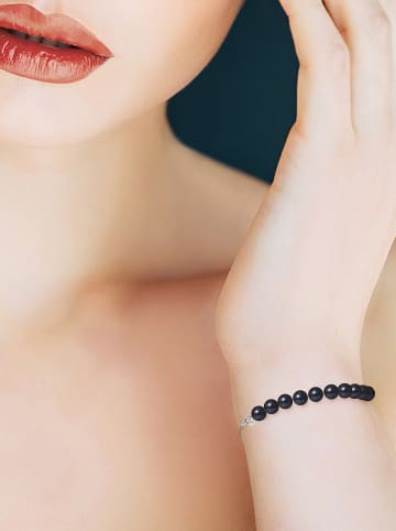 Pearl Addict Silber-Armkette mit Perlen