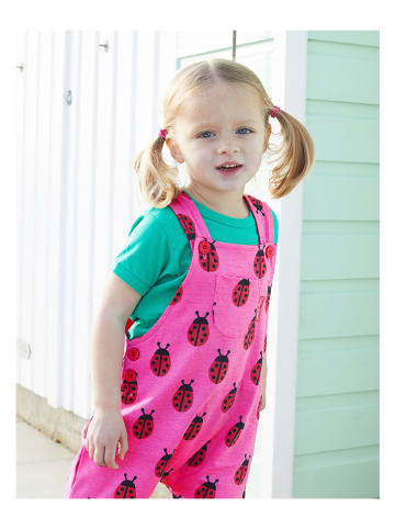 Toby Tiger Latzshorts in Pink