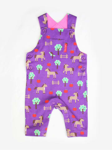 Toby Tiger Latzhose in Lila
