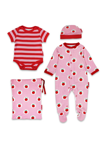 Toby Tiger 4tlg. Outfit in Rosa