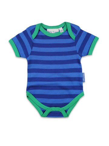 Toby Tiger 4tlg. Erstlingsset in Blau/ Grün