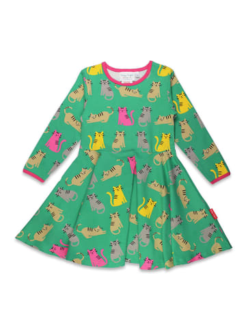 Toby Tiger Kleid in Grün/ Bunt