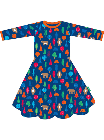 Toby Tiger Kleid" Camping Bear" in Dunkelblau