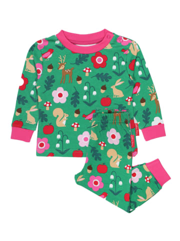 Toby Tiger Pyjama in Grün