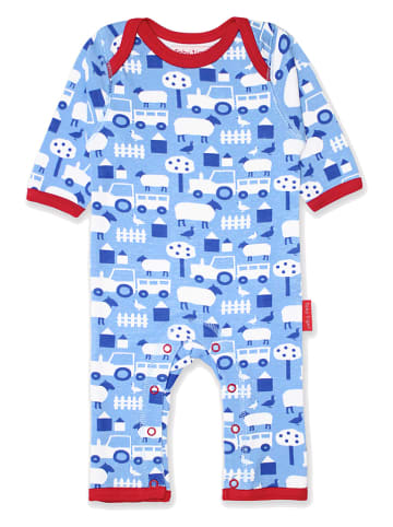 Toby Tiger Overall in Hellblau/ Blau