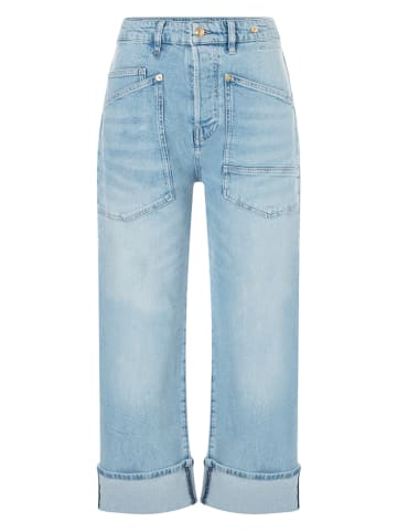 MAC Dżinsy "Baggy" - Comfort fit - w kolorze błękitnym