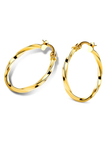 Diamant Exquis Gouden creolen